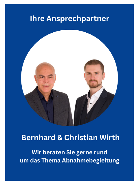 Abnahmebegleitung Ansprechpartner Abnahmebegleitung Ansprechpartner